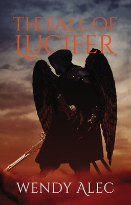 Paperback copy of The Fall of Lucifer novel by Harper Inspire, showing the front cover with dark, dramatic artwork.