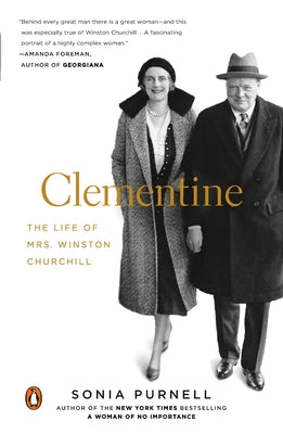 Paperback of "Clementine: The Life of Mrs. Winston Churchill" by Penguin Books, showing the book cover with title and author details.