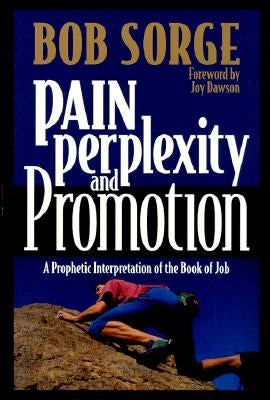 Paperback of "Pain, Perplexity, and Promotion" by Oasis House, featuring a cover with abstract biblical artwork.