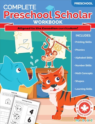 Complete Preschool Scholar Paperback Chalkboard Publishing