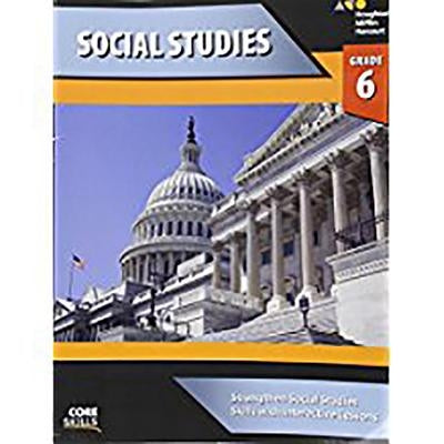 Core Skills Social Studies Workbook Grade 6 Paperback Steck Vaughn School Supply