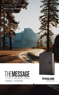 The Message Thinline (Leather-Look, Arrow Black) Bible NavPress Publishing Group
