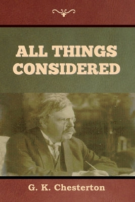 All Things Considered Paperback Indoeuropeanpublishing.com