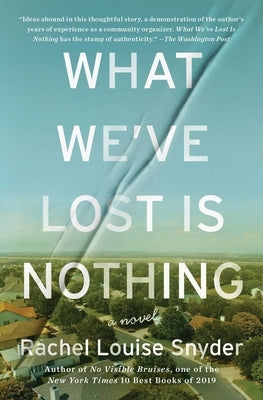 What We've Lost Is Nothing Paperback Scribner Book Company