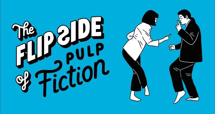 The Flip Side of Pulp Fiction: A Movie Flipbook Paperback Laurence King