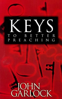 Open book titled "Keys to Better Preaching" by Faith Library Publications, with highlighted pages and notes inside.