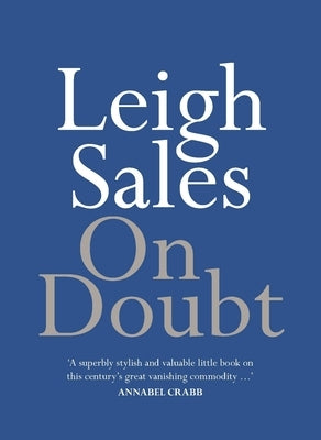 On Doubt Paperback Hachette Australia