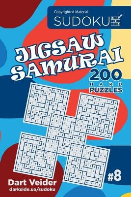 Sudoku Jigsaw Samurai - 200 Hard Puzzles 9x9 (Volume 8) Paperback Createspace Independent Publishing Platform