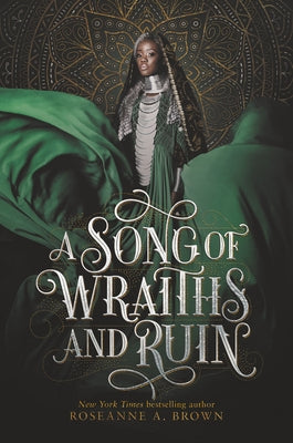 Paperback copy of "A Song of Wraiths and Ruin" by Balzer & Bray/Harperteen, featuring the book cover with dark fantasy artwork.