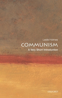 Book cover of "Communism: A Very Short Introduction" by Oxford University Press, USA, featuring a minimalist design with red and black graphics.