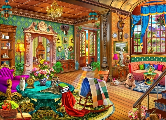 Brain Tree - Sweet Home 1000 Pieces Jigsaw Puzzle for Adults: With Droplet Technology for Anti Glare & Soft Touch Other Brain Tree Games
