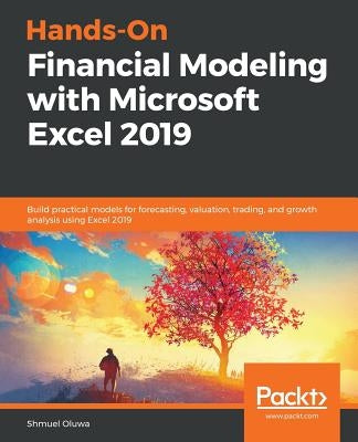 Paperback of Hands-On Financial Modeling with Microsoft Excel 2019 by Packt Publishing, showing the book cover and title.