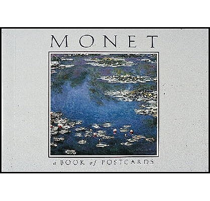 Postcard Bookk Monet Novelty Pomegranate Communications