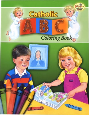 Catholic A-B-C Coloring Book Catholic Book Publishing