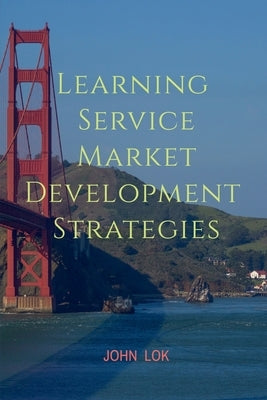 Paperback of Learning Service Market Development Strategies by Notion Press, showing the book cover with title and author details.