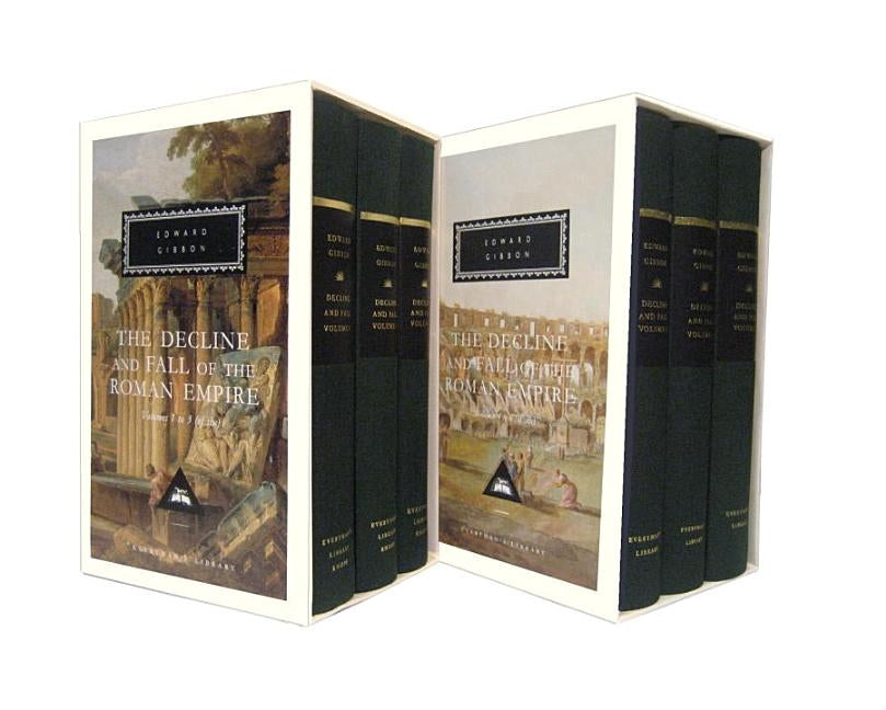 The Decline and Fall of the Roman Empire, Volumes 1 to 6 Everyman's Library