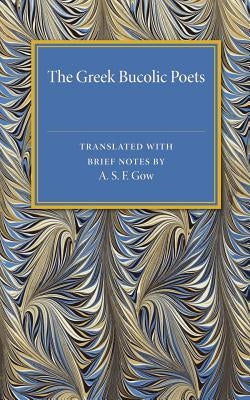 Paperback of The Greek Bucolic Poets by Cambridge University Press, showing the book cover with classical artwork and title text.