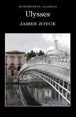 Paperback copy of "Ulysses" by Wordsworth Editions with a plain cover and visible title page.