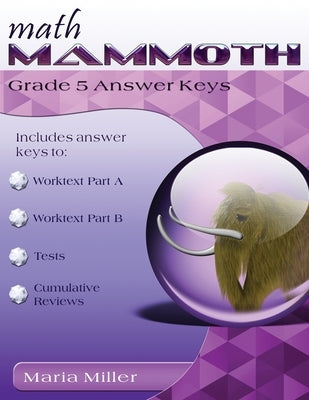 Math Mammoth Grade 5 Answer Keys Paperback Math Mammoth