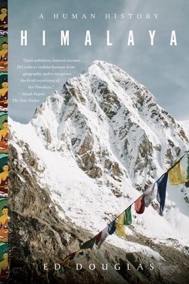 Paperback of Himalaya: A Human History by W. W. Norton & Company showing the book cover with mountain illustrations.