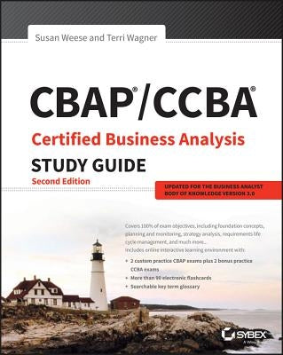 CBAP/CCBA Certified Business Analysis Study Guide Paperback Sybex