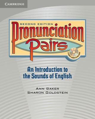 Cambridge University Press Pronunciation Pairs Student's Book paperback with audio CD for language learning and pronunciation practice.