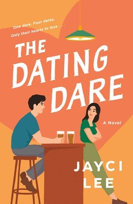 Paperback copy of The Dating Dare by St. Martin's Griffin featuring the book cover with title and author text.