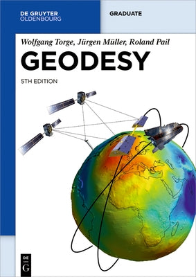 Paperback book titled "Geodesy" by Walter de Gruyter, with a focus on earth measurement and geospatial science.