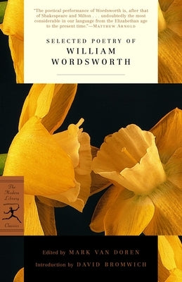 Selected Poetry of William Wordsworth Paperback Modern Library