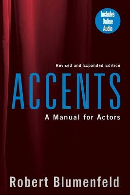 Limelight Accents: A Manual for Actors book with two CDs, showing the open book with highlighted pages and audio discs.