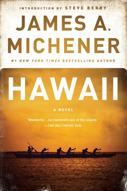 Paperback book titled "Hawaii" by Dial Press, featuring a cover with tropical island imagery.