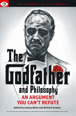 Paperback of The Godfather and Philosophy by Open Universe featuring a cover image with book title and author details.