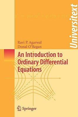 An Introduction to Ordinary Differential Equations Paperback Springer