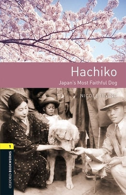Oxford Bookworms 3e Hachiko paperback with MP3 pack, showing the book cover and audio device or packaging.