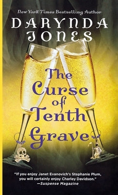 Paperback of The Curse of Tenth Grave by St. Martin's Griffin, showing the book cover with dark, mysterious artwork and title text.