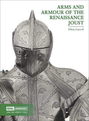 Royal Armouries Renaissance jousting arms and armor set, detailed medieval knight's protective gear with chainmail and plated armor.