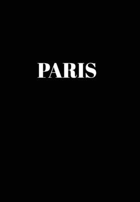 Paris: Hardcover Black Decorative Book for Decorating Shelves, Coffee Tables, Home Decor, Stylish World Fashion Cities Design by Murre Book Decor