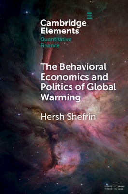 Paperback book titled "The Behavioral Economics and Politics of Global Warming" by Cambridge University Press, featuring a cover image.