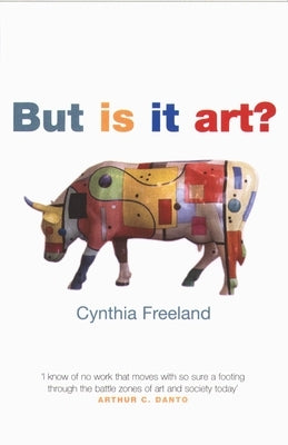 Cover of "But is It Art?: An Introduction to Art Theory" book by Oxford University Press, featuring a modern art design on the front.