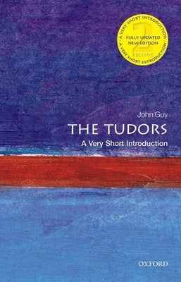 Paperback book cover titled "The Tudors: A Very Short Introduction" by Oxford University Press, USA.