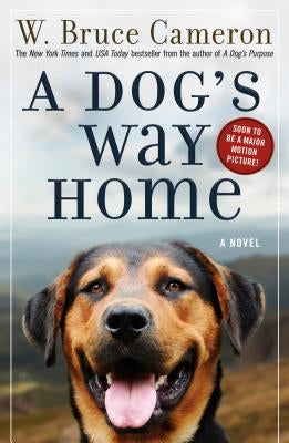 Paperback edition of A Dog's Way Home by Forge, featuring the book cover with a dog and outdoor scene.