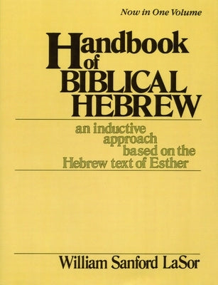 Handbook of Biblical Hebrew Paperback William B. Eerdmans Publishing Company