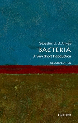 Paperback of "Bacteria: A Very Short Introduction" by Oxford University Press, USA, showing the book cover with bacteria illustrations.