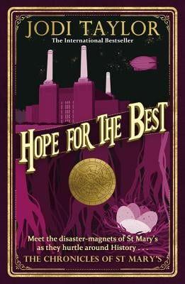 Paperback "Hope for the Best" novel by Headline, featuring a colorful cover with inspirational design and typography.