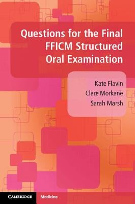 Paperback book titled "Questions for the Final Fficm Structured Oral Examination" by Cambridge University Press, with visible front cover.