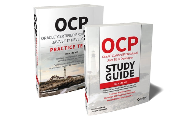 Ocp Oracle Certified Professional Java Se 17 Developer Certification Kit: Exam 1z0-829 Paperback Sybex