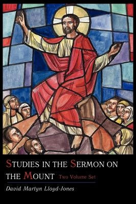 Two paperback volumes of Studies in the Sermon on the Mount by Martino Fine Books, featuring book covers with text and design.