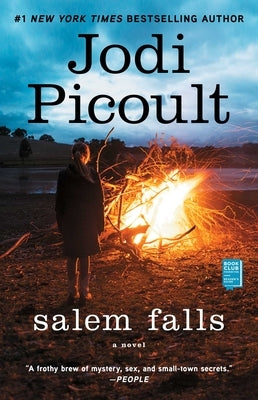 Paperback of Salem Falls novel by Washington Square Press, showing the front cover with book title and design elements.
