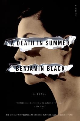 Paperback of "A Death in Summer" by Picador USA, featuring the book cover with a summer-themed illustration.