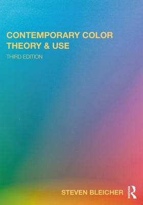 Paperback book titled "Contemporary Color: Theory and Use" by Routledge, showing the front cover with colorful abstract design.